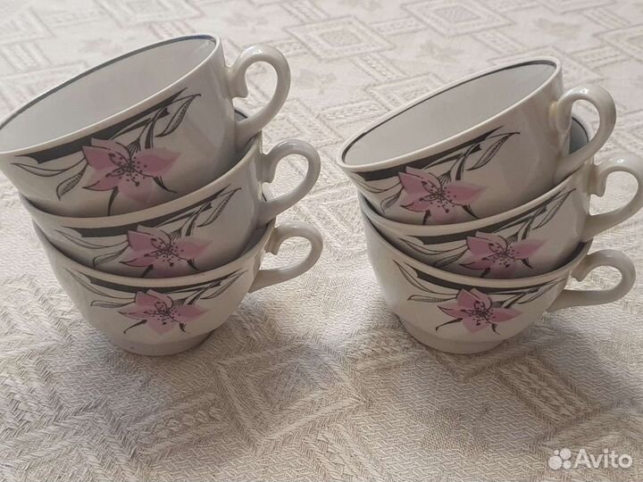 Сервиз чайный Рижский фз, сахарница рфз СССР