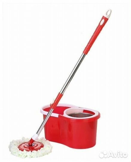 Швабра с отжимом в ведре Magic Mop