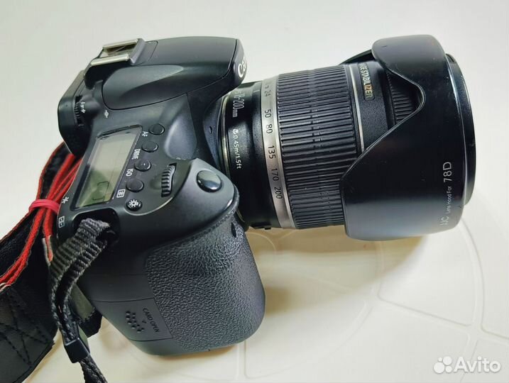 Зеркальный фотоаппарат Canon EDS 60D+EFS 18-200mm