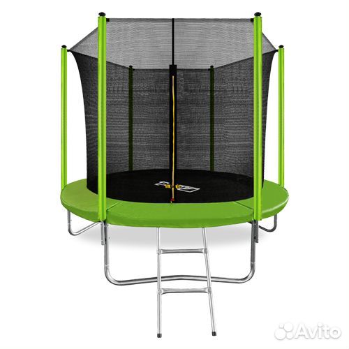 Батут Arland 8FT с внутренней сеткой и лестницей