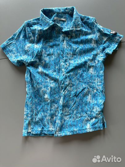 Рубашки с коротким рукавом для мальчика mexx 6лет