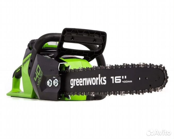 Пила цепная аккум. greenworks GD40CS18