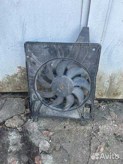 Nissan qashqai j10 Вентлиятор радиатора