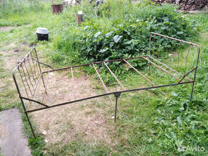 Кровать складная старинная. Антиквариат