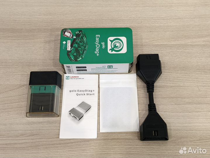 Оригинал Launch X431 Easydiag + Golo 3.0