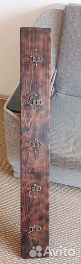 Деревянная вешалка. Ручная работа