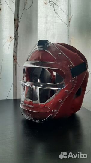 Шлем с маской для единоборств кристалл-11