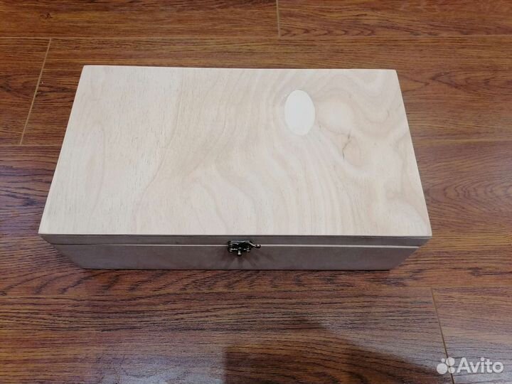 Деревянный короб ящик сундучок