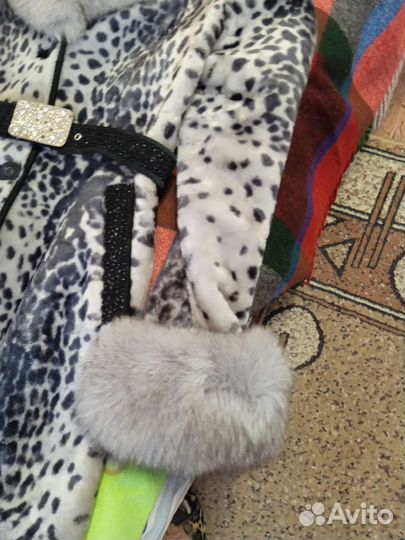 Мутоновая шуба размер 48