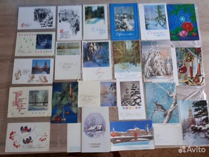 Открытки СССР разные темы 1949-1968 гг