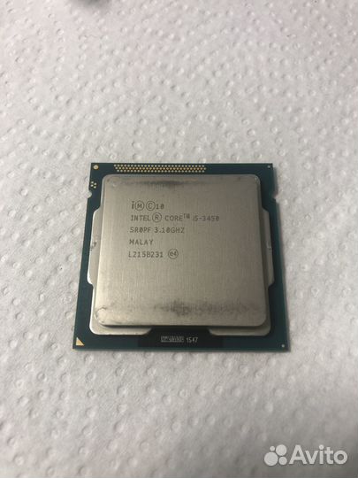Intel core i5 3450