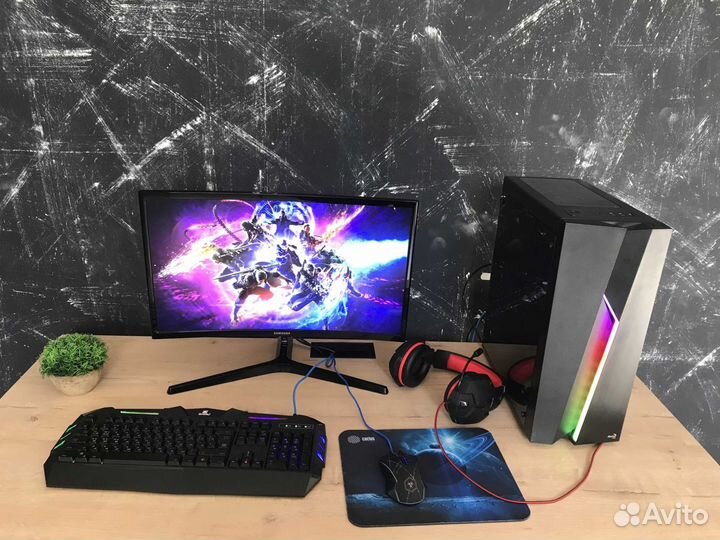 Игровой компьютер Intel i5 4590 GTX 1050 Ti 4GB