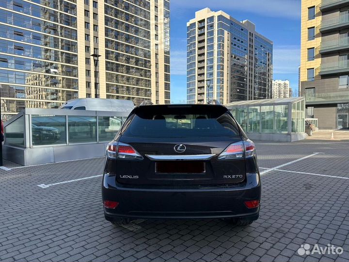 Lexus RX 2.7 AT, 2012, 184 535 км