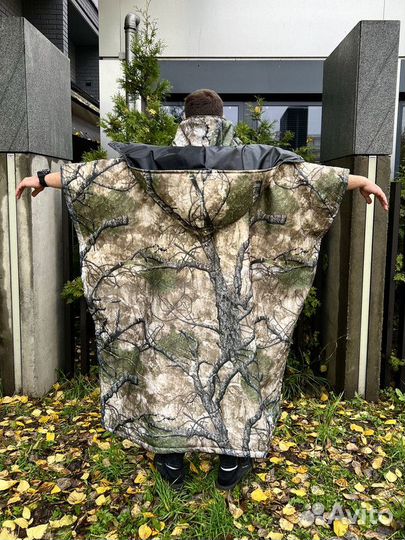 Накидка пончо военный