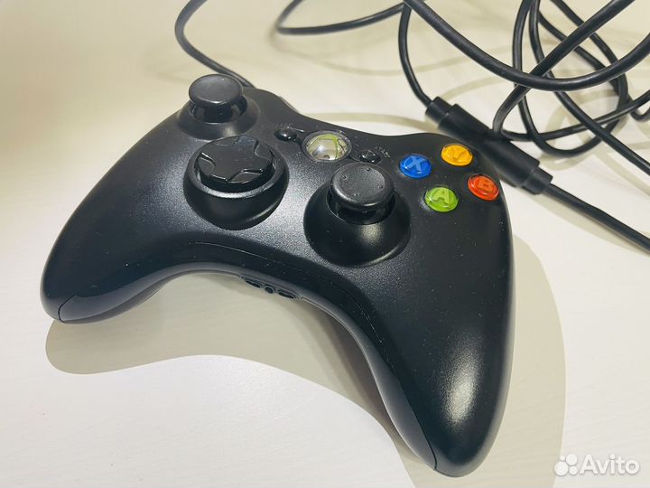Джойстик xbox 360 проводной