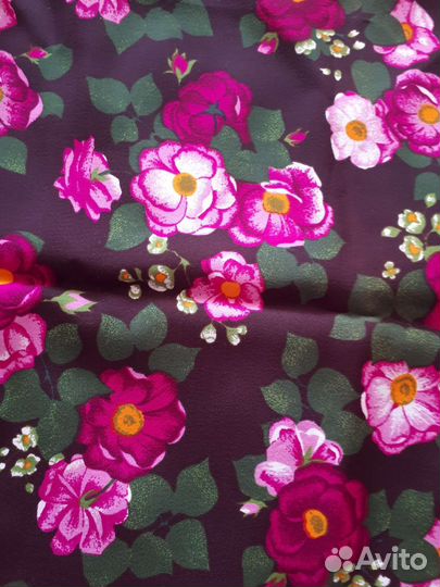 Отрез ткани хлопок СССР