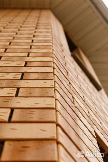 Кирпич утолщенный солома сахара облицовочный Кощак