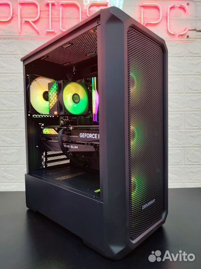 Новый игровой пк i5 12400f/RTX 4060ti gaming X/32g