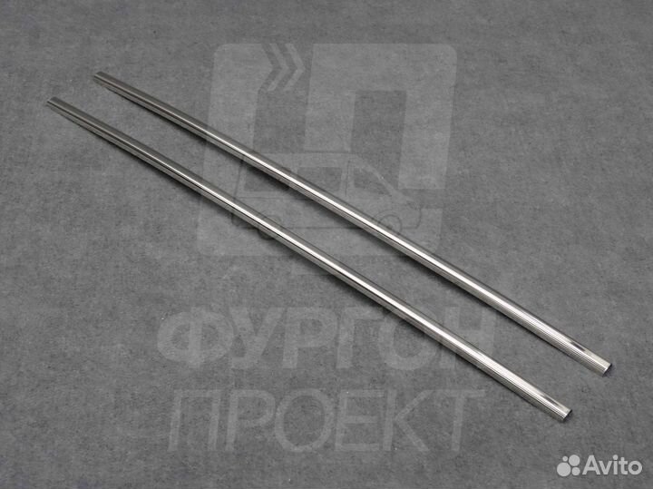 Хром Volkswagen T5 накладки на передний бампер