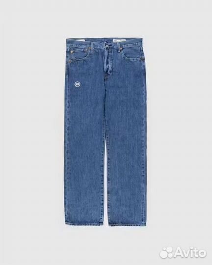 Levi's & Highsnobiety 501 Original Stonewash Blue