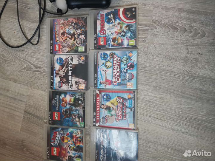 Игровая приставка ps3 с играми