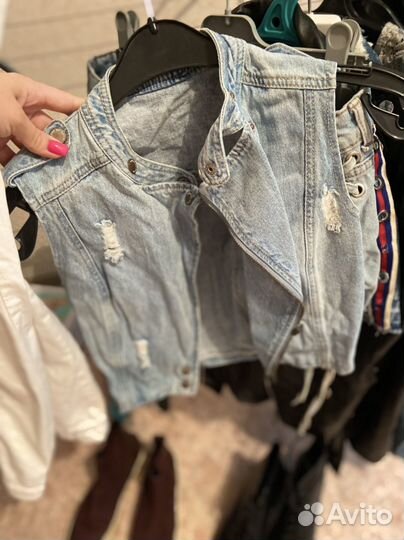 Пакет фирменных женских вещей и обувь 44, 46