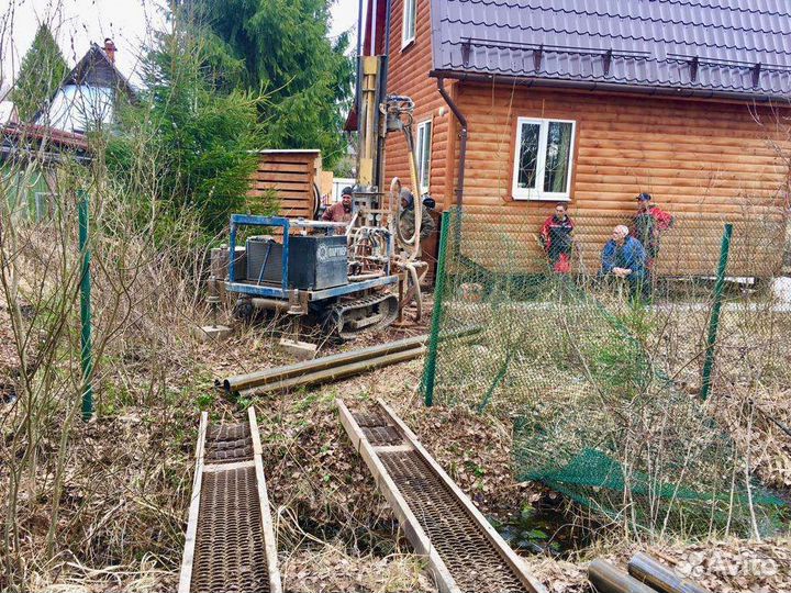 Бурение скважин на воду малогабаритной установкой