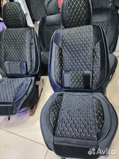 Автомобильные чехлы из Алькантары