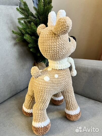 Мягкая игрушка Оленёнок ручная работа