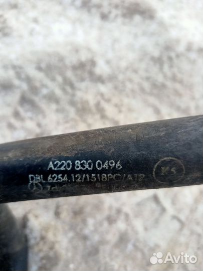 Патрубок отопителя Mercedes-Benz S-Class W220