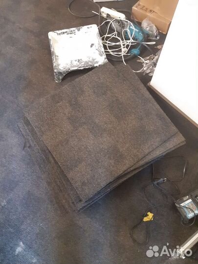 Ковролин плиточный