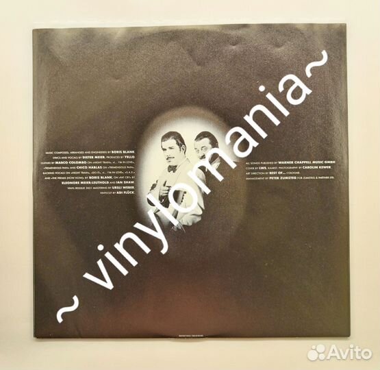 LP Yello – Zebra / Europe Polydor 1994/2021