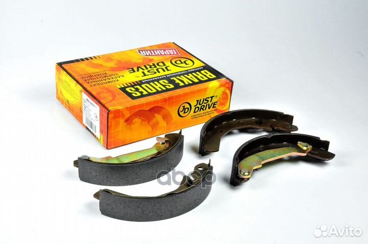 Колодки тормозные барабанные K11169 JBS0037 Jus