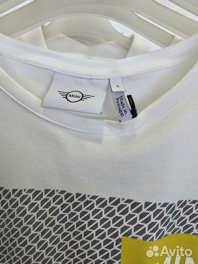 Мужская футболка mini wordmark белая