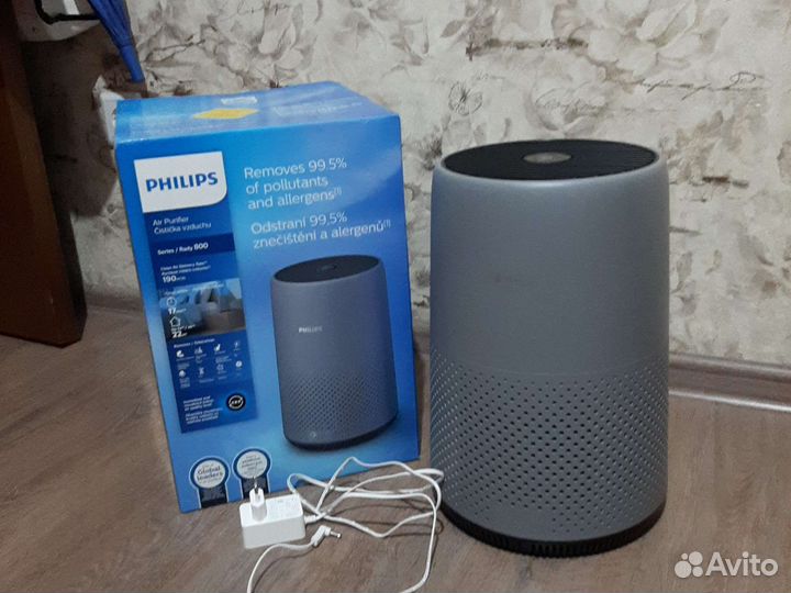 Очиститель воздуха Philips AC0830/10 серый