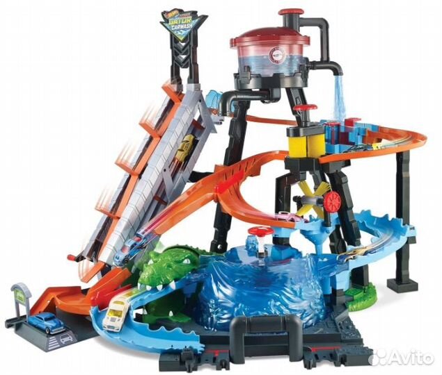 Hot Wheels трек автомойка