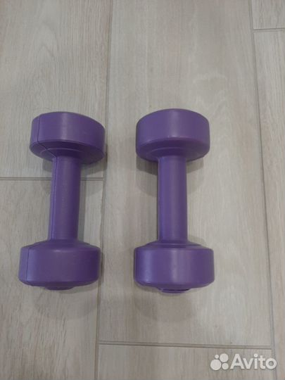 Спортинвентарь: скакалка, гантели, ролик, Крейт Эс