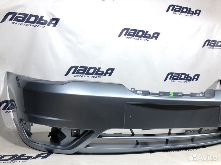 Бампер Daewoo Nexia N150 передний Серо-перламутровый GCW