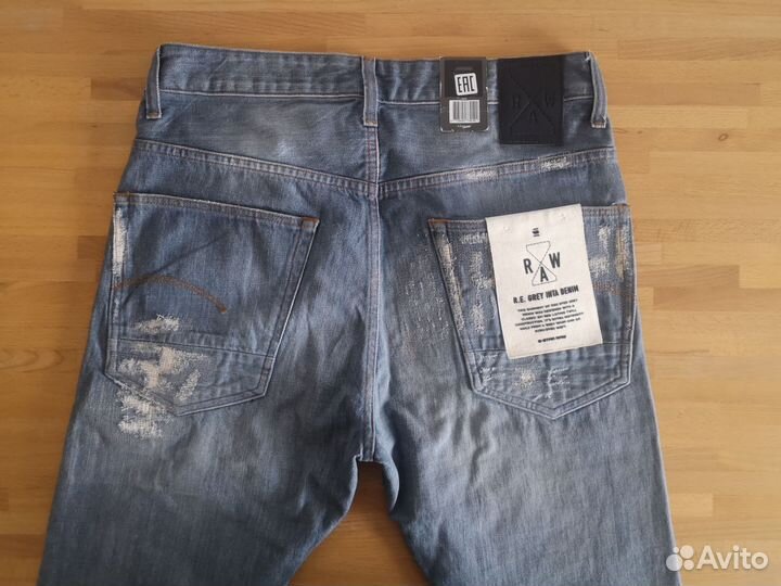 Джины G-star raw red listing. 31/32. Новые