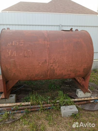 Бочка металлическая