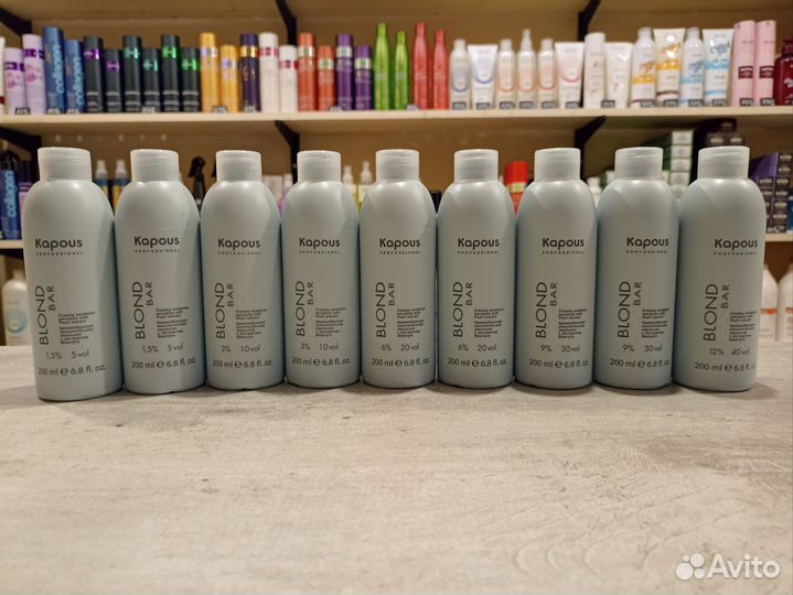 Окислитель для волос kapous