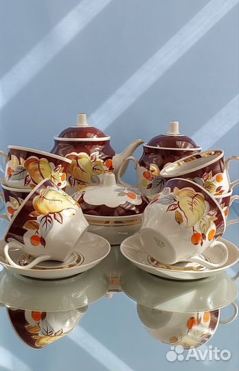 Сервиз чайный фарфор Полонне