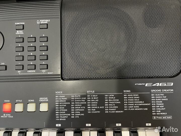 Синтезатор yamaha PSR E463