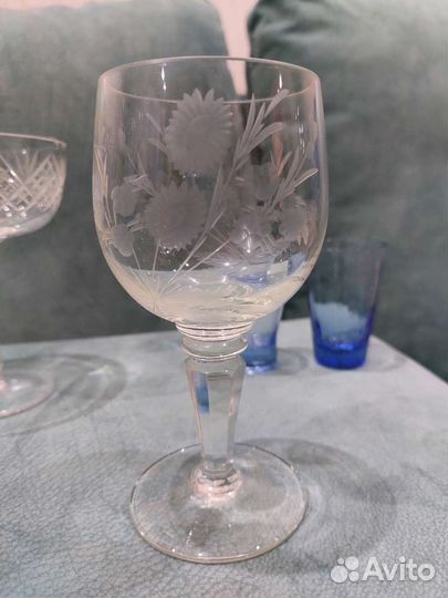 Хрустальная посуда СССР