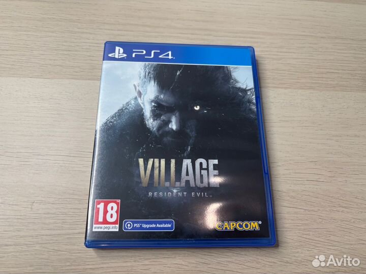 Resident evil village ps4 диск