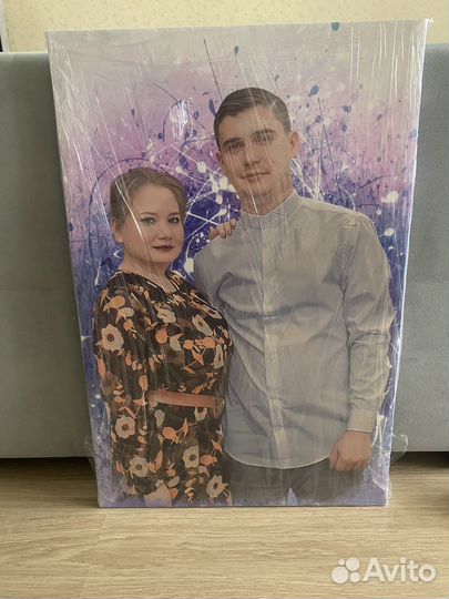 Портрет по фото на холсте г. Уфа