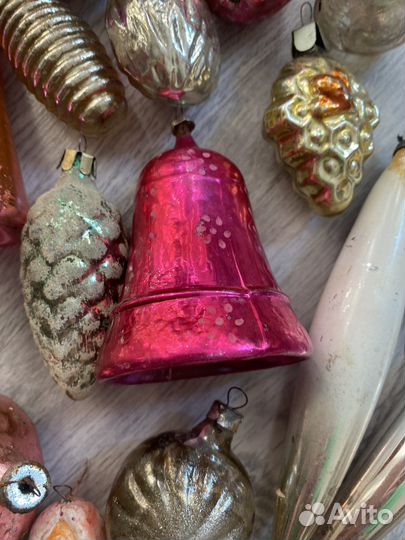 Елочные игрушки СССР одним лотом