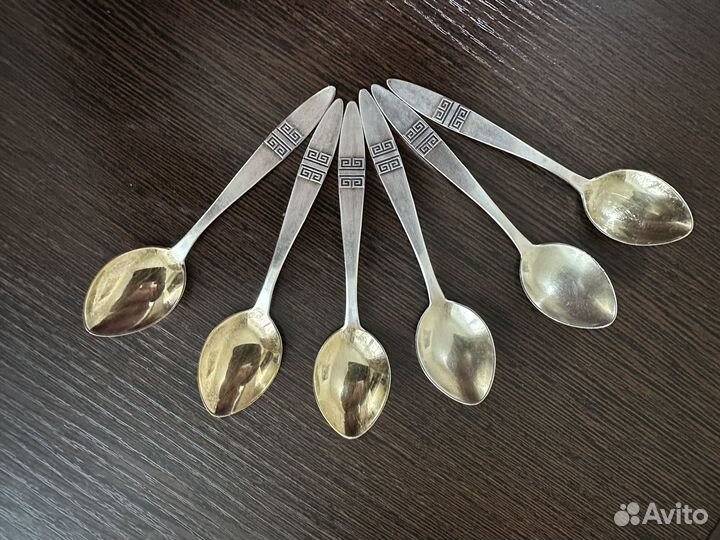 Серебряные ложки СССР 916 звезда Эстония