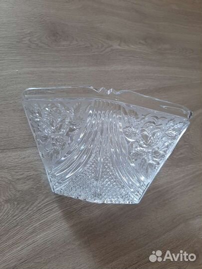 Хрустальная ваза