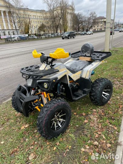 Новый квадроцикл hammer 200 premium gray 2023